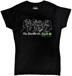 The Beatles On Apple (Back Print) Black M Női Ing (<![CDATA[BEATTEE20LB02]]>)