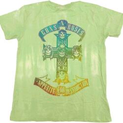 Guns N' Roses Gradient Use Your Illusion Tour (Back Print & Wash Collection) Green XL Ing (GNRTS118MDD04)