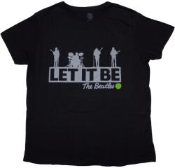 The Beatles Rooftop (Back Print) Black L Női Ing (BEATTEE35LB03)