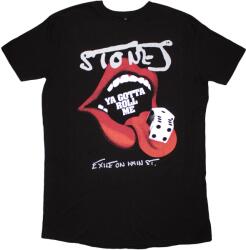 The Rolling Stones Ya Gotta Roll Exile (Back Print Dress) Black L Női Ing (RSDRS266LB03)