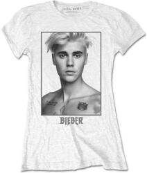 Justin Bieber Sorry (Back Print) White M Női Ing (<![CDATA[JBTS12LW02]]>)