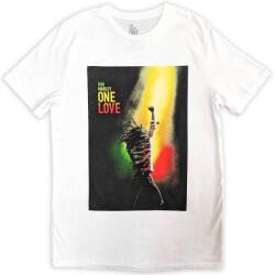 Bob Marley One Love Movie Poster White L Ing (BMATS68MW03)