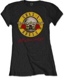 Guns N' Roses Not In This Lifetime Tour (Back Print) Black S Női Ing (GNRTS35LB01)