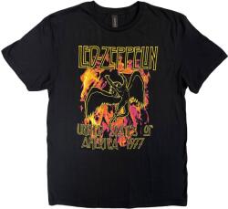 Led Zeppelin Black Flames Black M Ing (LZTS20MB02)