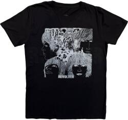 The Beatles Reverse Revolver Foiled (Embellished) Black XL Ing (BEATTEE240MB04)