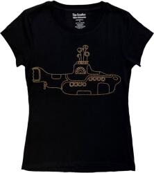 The Beatles Yellow Submarine (Embellished) Black M Női Ing (YSTS27LB02)