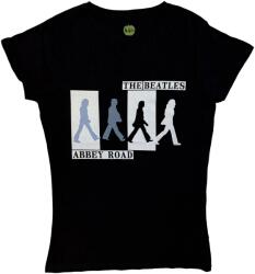 The Beatles Abbey Road Colours Crossing Black S Női Ing (BEATTEE396LB01)
