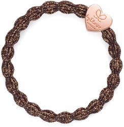 By Eloise London Metallic Rose Gold Heart Bronze