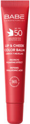 Laboratorios Babé BABÉ Lip & Cheek Színezett szájfény és pirosító Red SPF50 (20 ml) - ekozmetikum