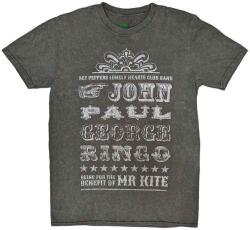 The Beatles Mr Kite Snow Wash (Wash Collection) Charcoal Grey M Ing (BEATSWASH01MC02)