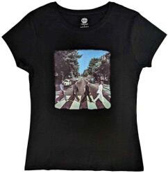 The Beatles Vintage Abbey Road (Back Print) Black L Női Ing (BEATTEE03LB03)
