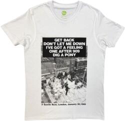The Beatles Rooftop Songs White L Ing (BEATTEE418MW03)