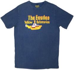 The Beatles Logo & Sub (Stone Wash) Denim Blue L Ing (YSSTNW24MD03)
