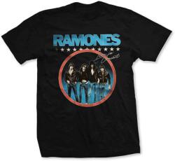 Ramones Circle Photo Black L Ing (<![CDATA[RATS47MB03]]>)