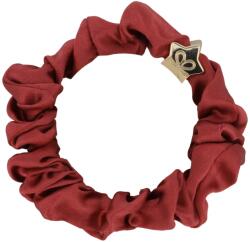 By Eloise London Silk Scrunchie Gold Star Hajgumi nőknek színes Persimmon