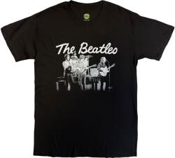 The Beatles 1968 Live Photo Black XL Ing (BEATTEE382MB04)