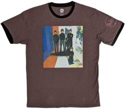 The Beatles Stripes Ringer Maroon Red XL Ing (BEATTEE511MM04)