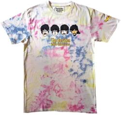 The Beatles Yellow Submarine Heads & Apple Bonkers (Back Print & Wash Collection) White L Ing (YSTS30MDD03)