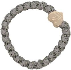 By Eloise London Gold Heart Woven színes Pebble Grey