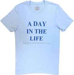 The Beatles A Day In The Life (Back Print) Light Blue L Ing (BEATTEE352MBL03)