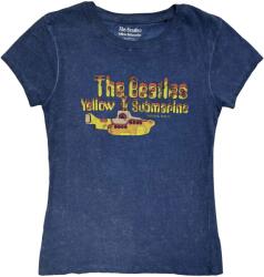 The Beatles Yellow Submarine Nothing Is Real Snow Wash (Wash Collection) Denim Blue M Női Ing (YSSWASH01LD02)