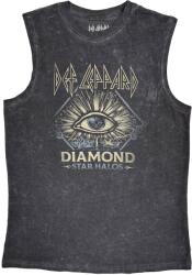 Def Leppard Diamond Star Halos Charcoal Grey M Ing (DEFLTANK47MC02)