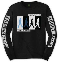 The Beatles Abbey Road Colours Crossing (Sleeve Print) Black L Ing (BEATLST396MB03)