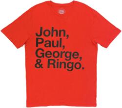 The Beatles John, Paul, George & Ringo Red L Ing (BEATHBTEE08MR03)