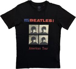 The Beatles American Tour 1964 (Back Print) Black M Ing (BTTTRTW01MB02)