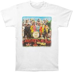 The Beatles Vintage Sgt Pepper (Back Print) White M Női Ing (BEATTEE08LW02)