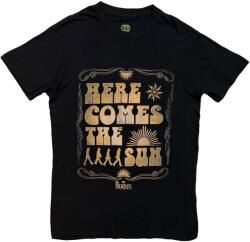 The Beatles Here Comes The Sun (Back Print) Black L Ing (BEATTEE398MB03)