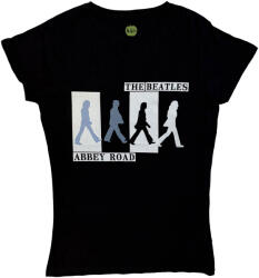 The Beatles Abbey Road Colours Crossing Black M Női Ing (BEATTEE396LB02)