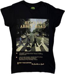 The Beatles Abbey Road 8 Track Black S Női Ing (BEATTEE279LB01)