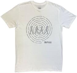 The Beatles Abbey Road Songs Swirl Foiled (Embellished) White L Ing (BEATTEE366MW03)