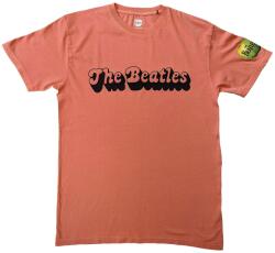 The Beatles 70s Logo (Sleeve Print & Wash Collection) Red M Ing (BEATTEE514MR02)