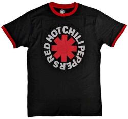Red Hot Chili Peppers Classic Asterisk Ringer Black M Ing (RHCPTS17MB02)