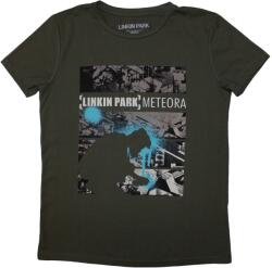 Linkin Park Meteora Drip Collage Green L Női Ing (LPTS22LGR03)