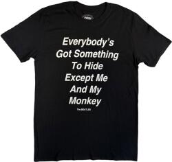 The Beatles Me and My Monkey (Back Print) Black XL Ing (BEATTEE342MB04)