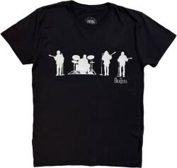 The Beatles Saville Row Line Up Silhouette Black L Ing (BEATTEE52MB03)