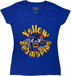 The Beatles Yellow Submarine Baddies Blue S Női Ing (YSTS16LBL01)