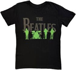 The Beatles Saville Row Line Up Green Silhouette Black XL Ing (BEATTEE52MB204)