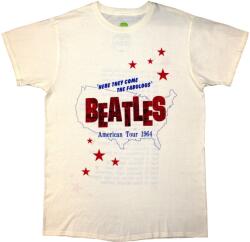 The Beatles American Tour '64 (Back Print) Natural XL Ing (BEATTEE647MNAT04)
