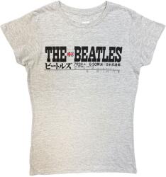 The Beatles Budokan Set List (Back Print) Grey M Női Ing (BEATTEE380LG02)
