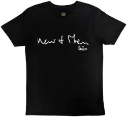 The Beatles Now & Then (Back Print) Black L Ing (BEATTEE600MB03)