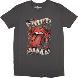 The Rolling Stones Tongue & Stars Charcoal Grey M Női Ing (RSTEE15LC02)