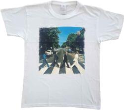 The Beatles Vintage Abbey Road (Back Print) White M Ing (BEATTEE03MW02)
