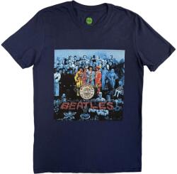 The Beatles Sgt Pepper Blue (Back Print) Navy Blue XL Ing (BEATTEE331MN04)