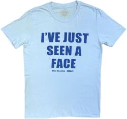 The Beatles I've Just Seen A Face (Back Print) Light Blue L Ing (BEATTEE351MBL03)