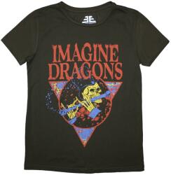 Imagine Dragons Skeleton Flute Green S Női Ing (IMDRTS15LGR01)