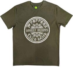 The Beatles Lonely Hearts Khaki Green XL Ing (BT04MK04)